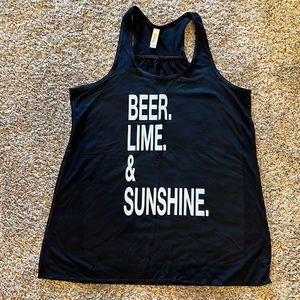 Bella racer back tank top